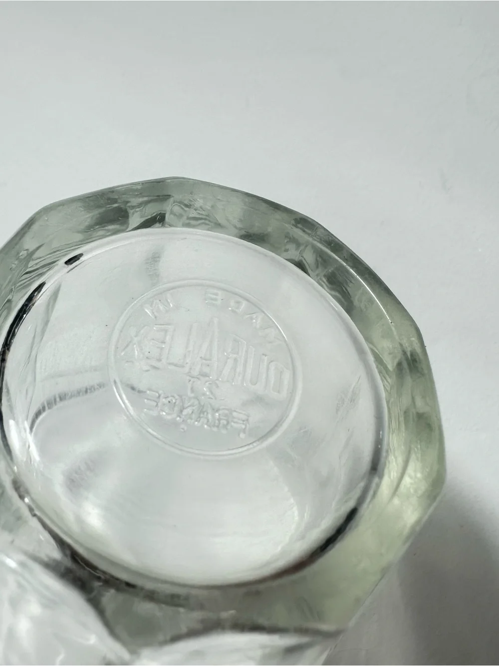 3 Vintage Duralex Picardie Glasses Clear 3.25” 8.4cm 20cl 6.75 oz Made In France
